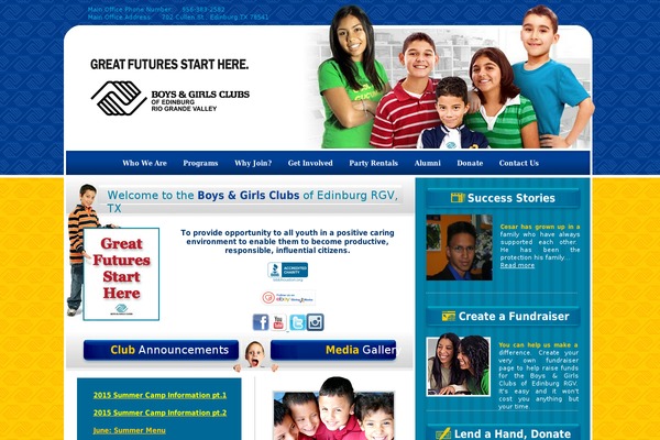 Kids theme site design template sample