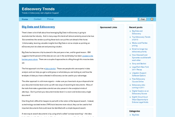 Flexi-Blue theme site design template sample