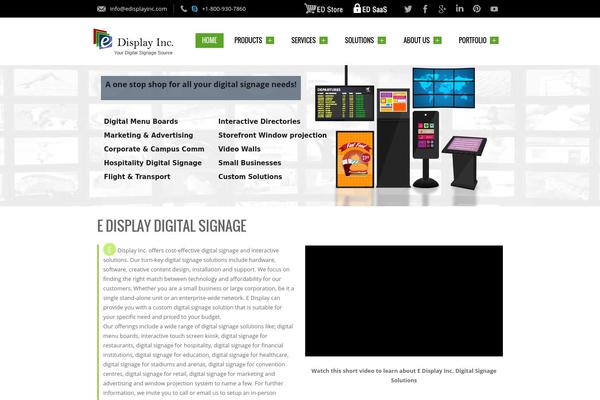 Creativo theme site design template sample