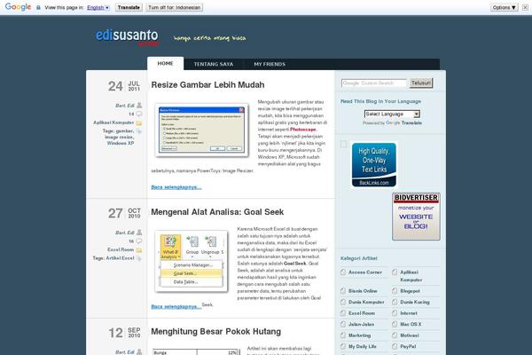 Wellington theme site design template sample
