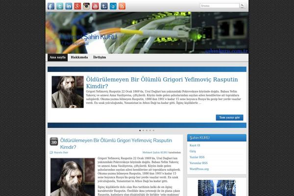 Graphene theme site design template sample