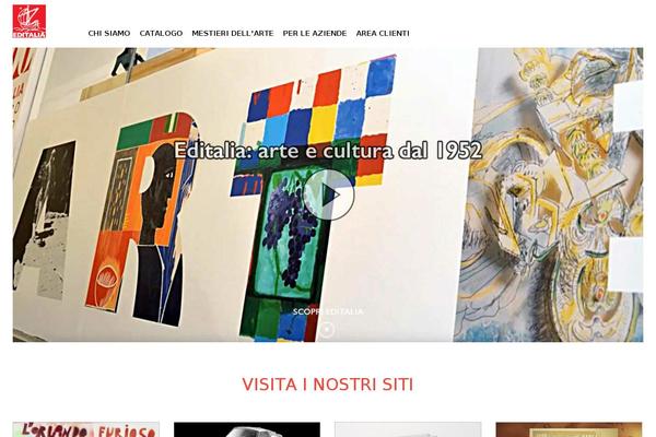 editalia.it site used Editalia-corporate
