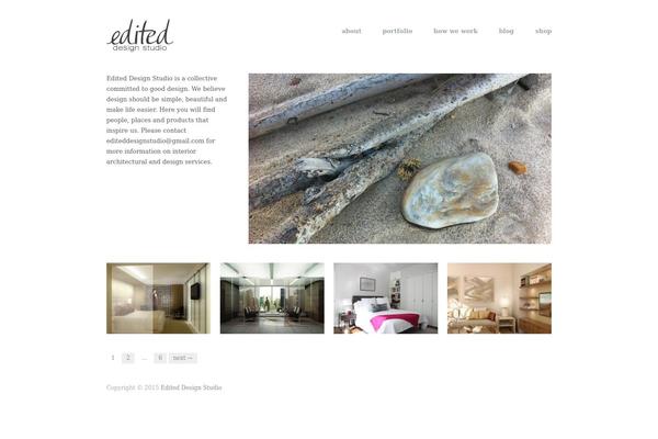 Hatch theme site design template sample