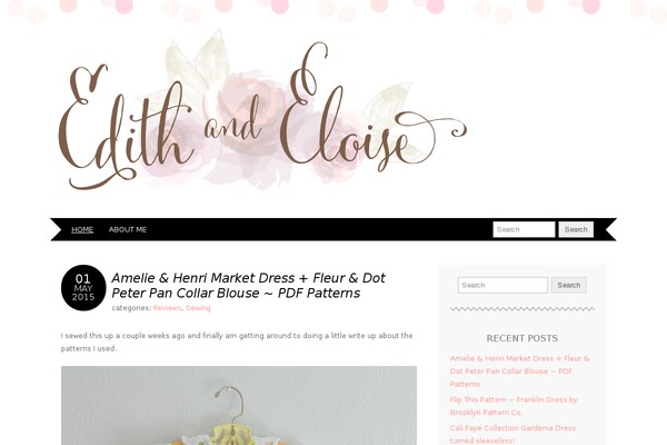 Adelle theme site design template sample