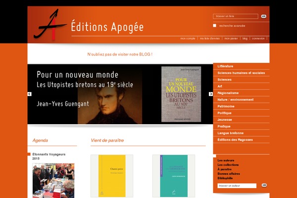 Twenty Ten theme site design template sample