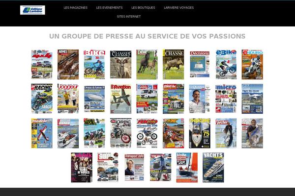 editions-lariviere.fr site used Oceanwp-child