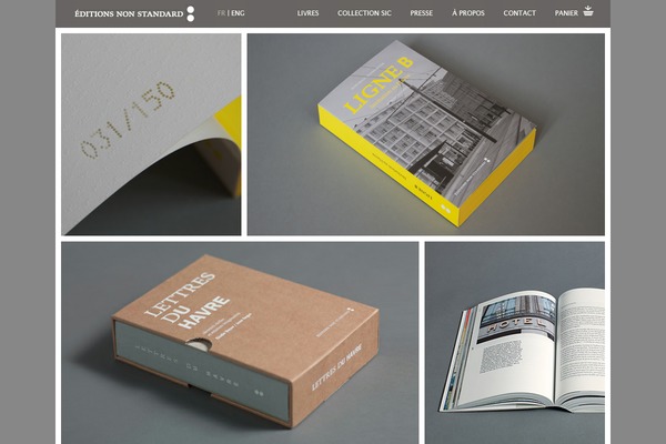 editions-non-standard.com site used Editions
