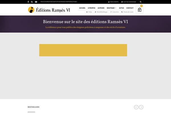 The Retailer theme site design template sample