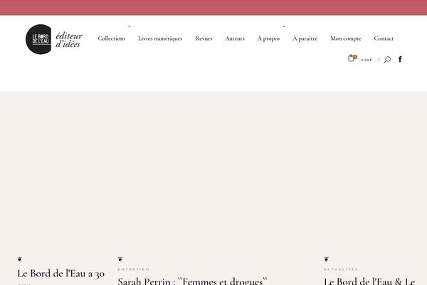 ChapterOne theme site design template sample