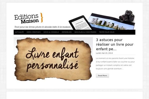 Organic Magazine theme site design template sample