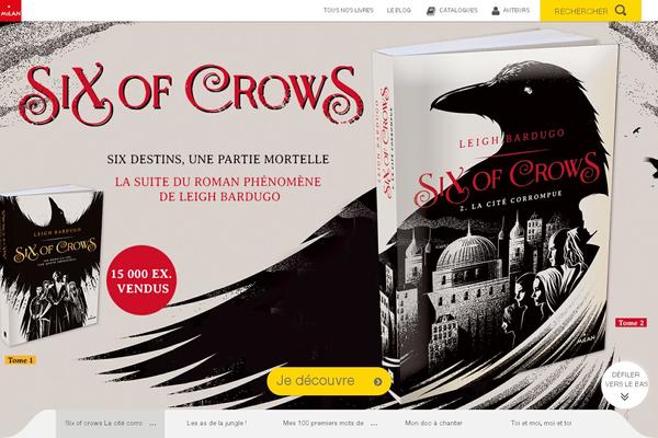 editionsmilan.com site used Catalogue-editions-base-theme