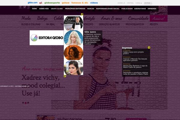 editoraglobo.com.br site used Corporativo