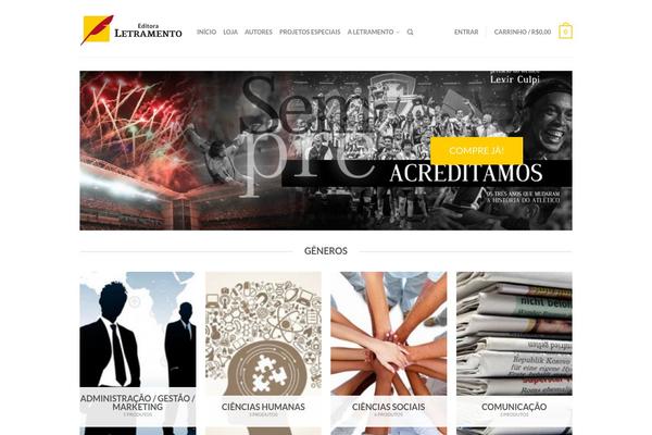 Flatsome theme site design template sample