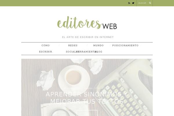 Simplemag2 theme site design template sample