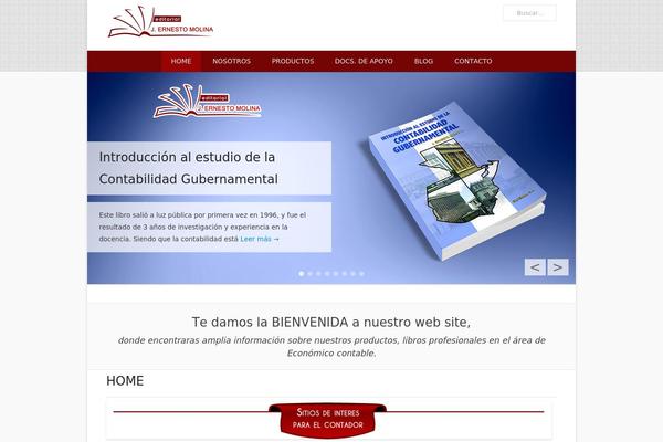 Catch Everest theme site design template sample