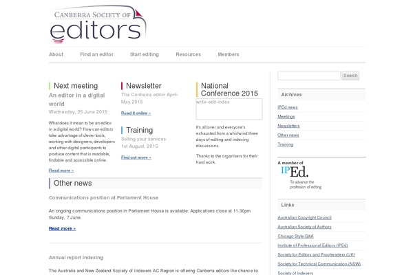 editors theme websites examples
