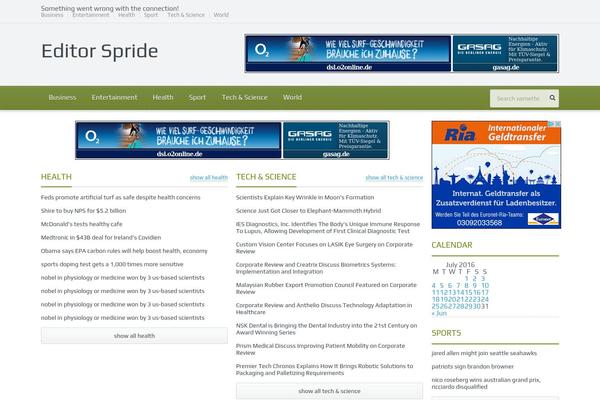 editorspride.com site used Gadgetine