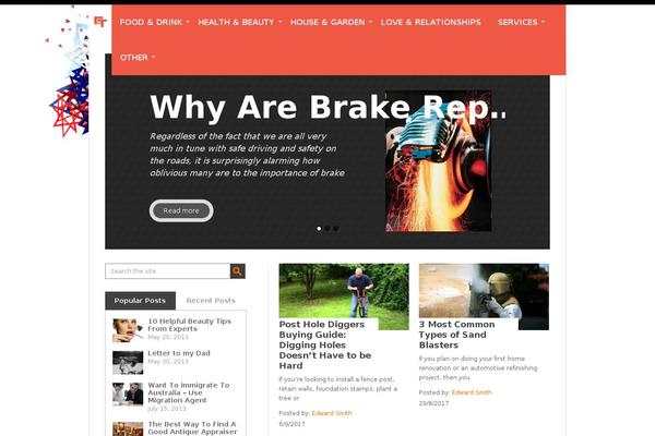 Playbook theme site design template sample