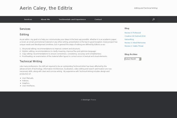 editrix.ca site used Loose Leaf