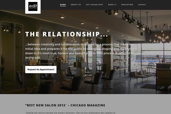 Suite theme site design template sample