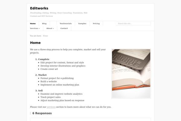 Prototype theme site design template sample