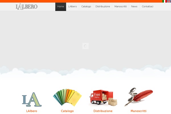 Bookshelf theme site design template sample