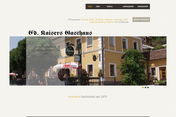 Feast theme site design template sample