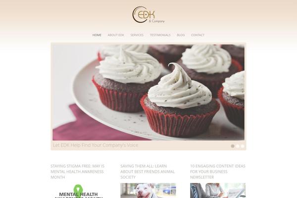 Delirium theme site design template sample