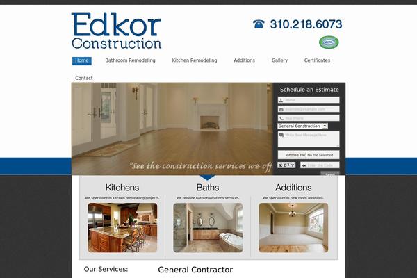 2 theme site design template sample
