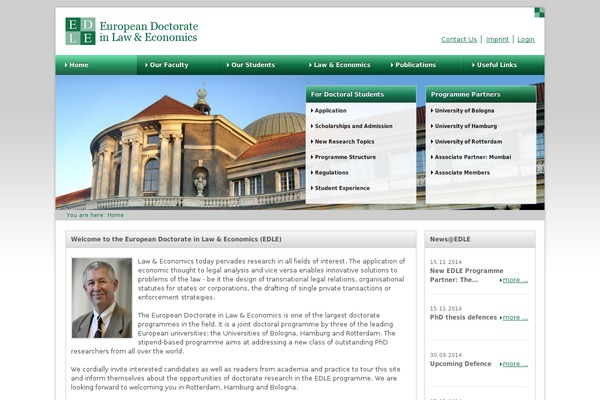 Kalium theme site design template sample