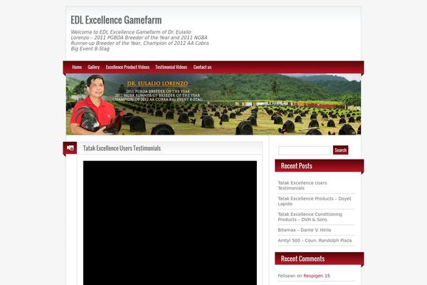 BlogoLife theme site design template sample