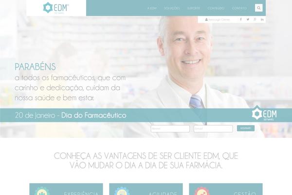 edm theme websites examples