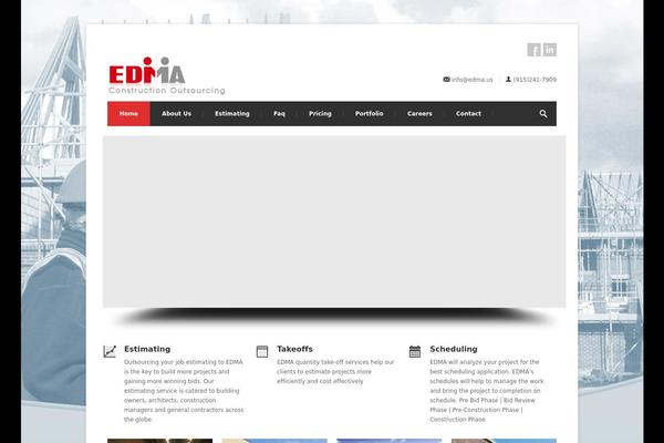 Centum theme site design template sample