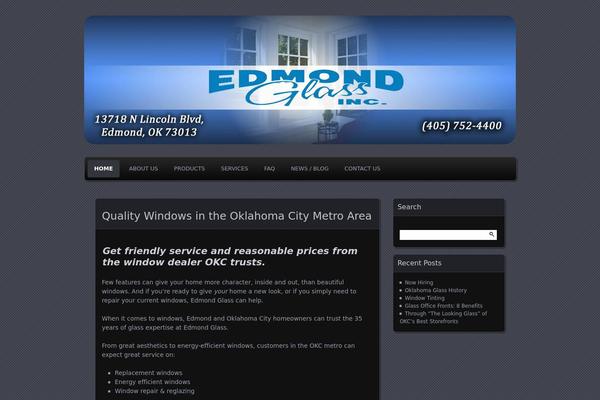 Parament theme site design template sample