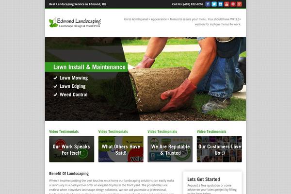 Local Business theme site design template sample
