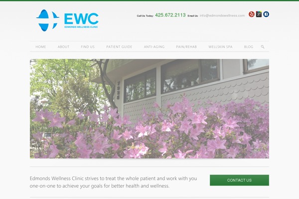 Elegance theme site design template sample
