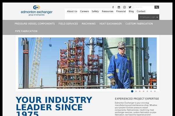 edmontonexchanger.com site used Edmonton-exchanger