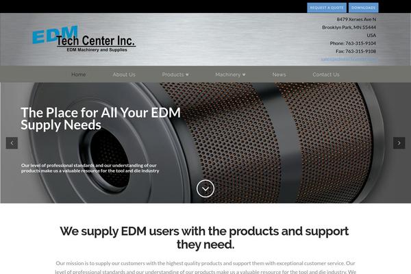 Rt_crystalline_wp theme site design template sample