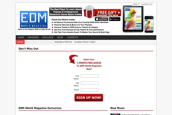 Site using Easy Table of Contents plugin
