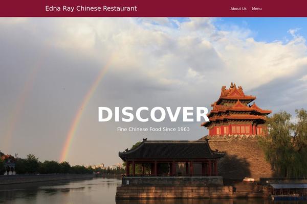 Tesseract theme site design template sample