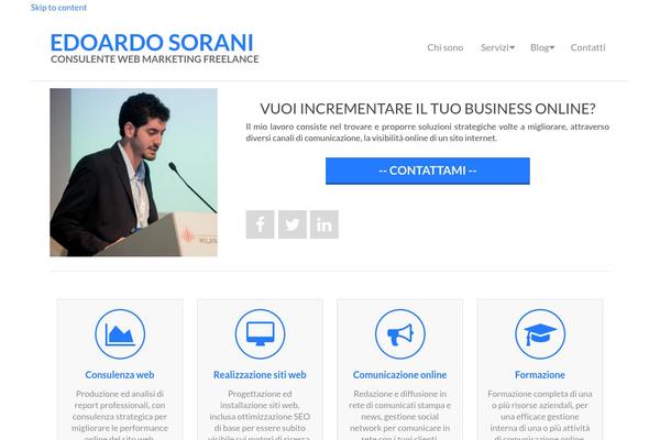 edoardosorani.com site used Chromatic