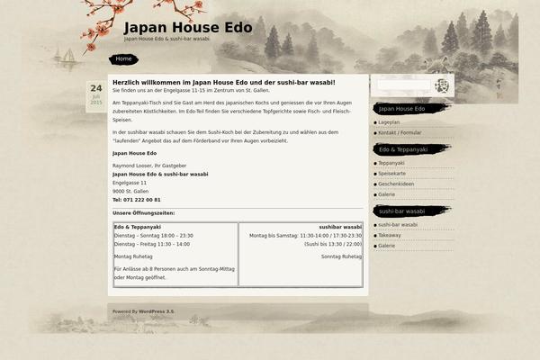 edojapan.ch site used Ink and wash