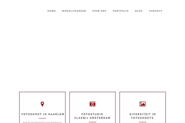 Hazel theme site design template sample