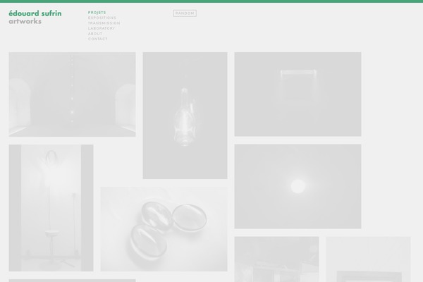 edouardsufrin.com site used Artworks