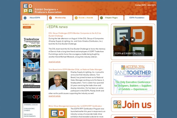 edpa theme websites examples