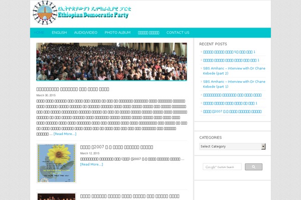 News theme site design template sample