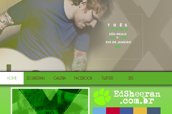 Selena theme site design template sample