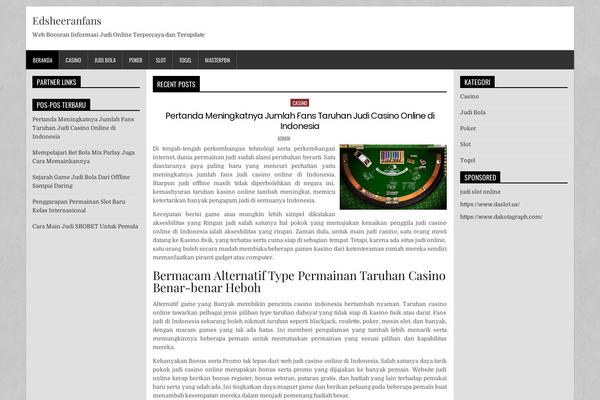 PowerWP theme site design template sample