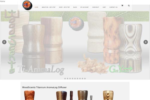 Craftsman theme site design template sample