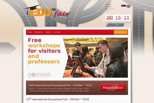 Expo18 Responsive Event Conference WordPress Theme theme site design template sample